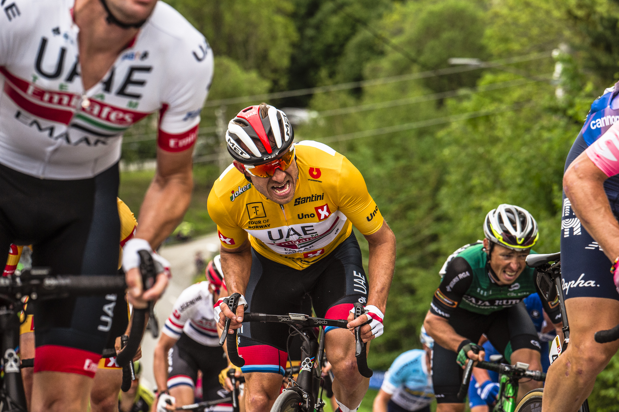 How the 2019 Uno-X Yellow Jersey was won